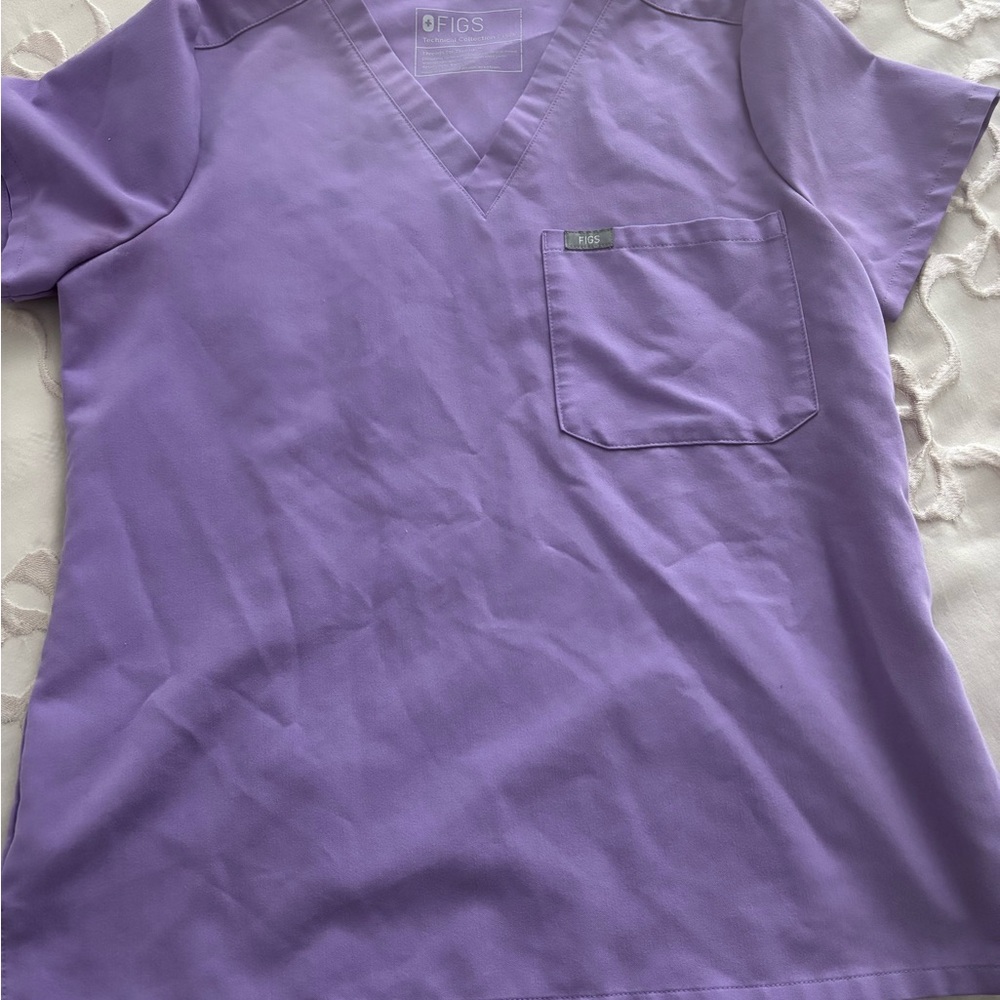 Purple Scrub Top